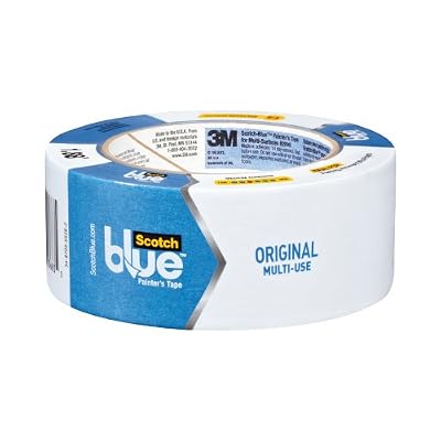 ScotchBlue Painter's Tape for Multi-Surfaces, 1.5-Inch by 60-Yard, 4-Roll