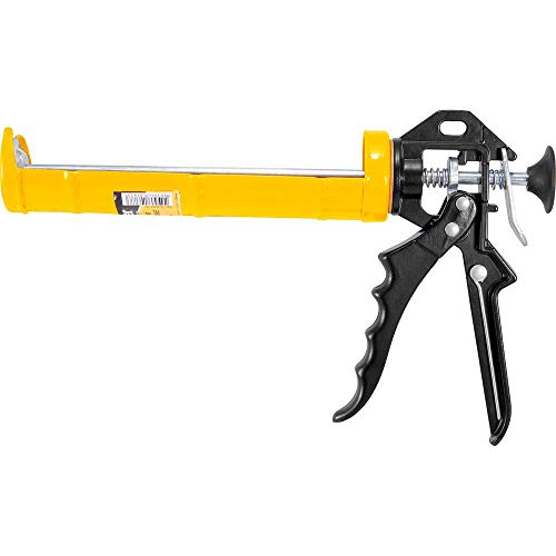 Aplicador Para Silicone Amarelo E Preto, Vonder Vdo136 Vonder