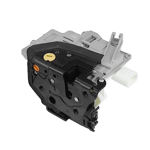 Image of ACROPIX Rear Left Door Lock Latch Actuator Replacement Fit for VW Passat 2005-2010 3C4839015A - Pack of 1 Black White Gray