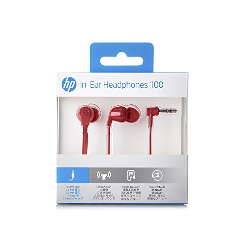 Fone De Ouvido Intra, Hp, 410030620300, Vermelho