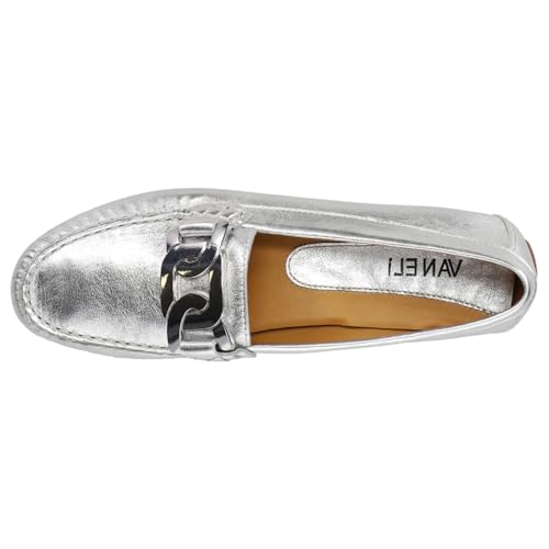 Image of VANELi Aiker Silver Metallic Glove Nappa 9 M (B)