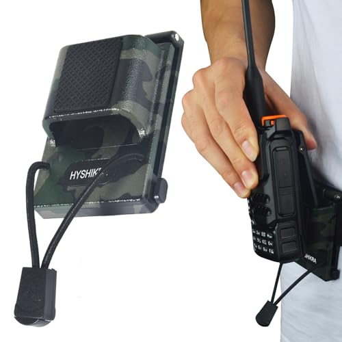 Holster radio universel camouflage avec clip ceinture ultra résistant pour HT