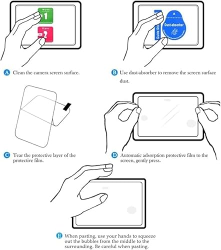 Image of 3 in 1 Tempered Glass Screen Guard Protector for DJI Osmo Action 3 /4 (Action Camera) with Full Screen Coverage & Easy Installation Kit (3 P'cs Set) (Pack of 1)