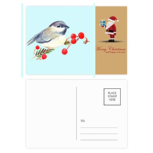 Cartes postales père Noël lot de 20 à glisser dans vos cadeaux