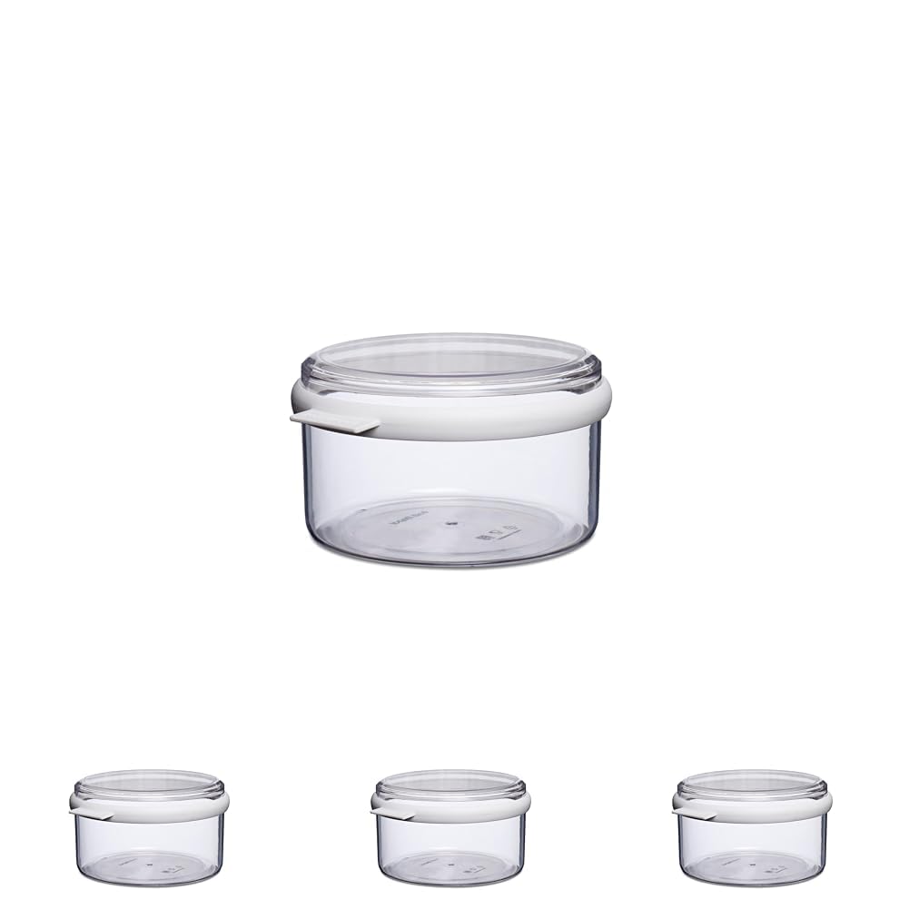 Mepal Stora Boîte Ronde 1.5 l blanche : conservez la fraîcheur de vos aliments au quotidien