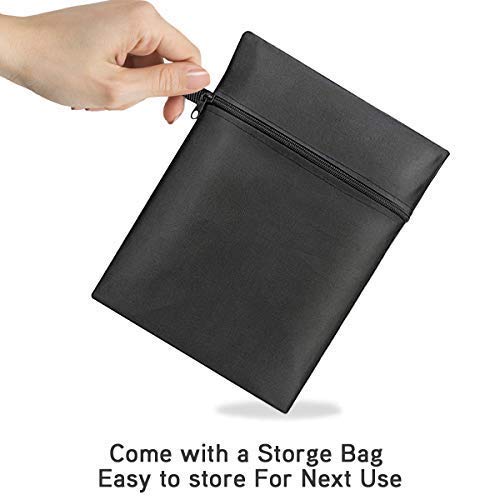 Grillabdeckung, Grill Abdeckhaube Wetterfest Abdeckhaube Gasgrill 210D Oxford UV-beständige BBQ Cover Grill Abdeckplane Gasgrill Grillabdeckung Regendicht BBQ Abdeckung Cover (145x61x117cm)