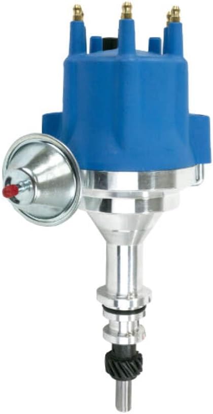 Top Street Performance JM7727BK Pro Series Ready-To-Run Distributor with Black Cap