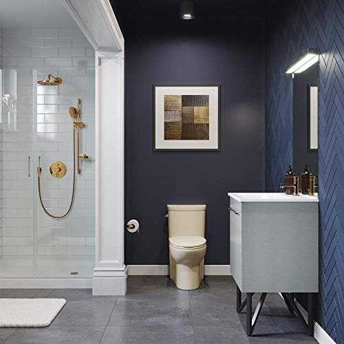 Swiss Madison Well Made Forever Sm-1T206 Sublime One Piece Elongated Left Side Flush Handle Toilet 1.28 Gpf, Glossy White #TOP1