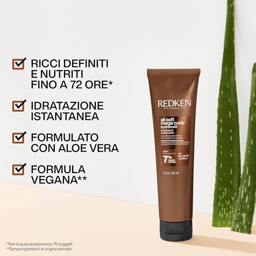 Redken ALL SOFT MEGA CURLS Trattamento Leave-In Capelli Ricci e Secchi - 3