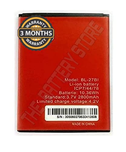 Image of THE BATTERY STORE Orignal Battery for Itel BL-27BI A42 Plus /S21 Battery with 3 Month Warranty and high Capacity Battery Backup. Carefully Check Your Phone Model and Purchase. (for ITEL BL-27BI)