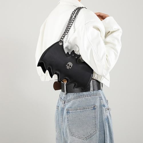 Sac à main gothique d'halloween en cuir PU pour femmes - 6