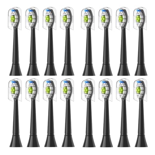 �����p���u���V�w�b�h16�A�u���V�w�b�h4100 6500 6100 7500 5300 1100�ɑΉ�(16pcs Black)