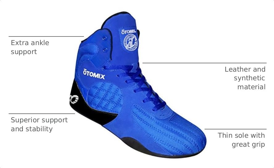 Image of Otomix Men's Stingray Escape Bodybuilding Weightlifting MMA & Wrestling Shoes