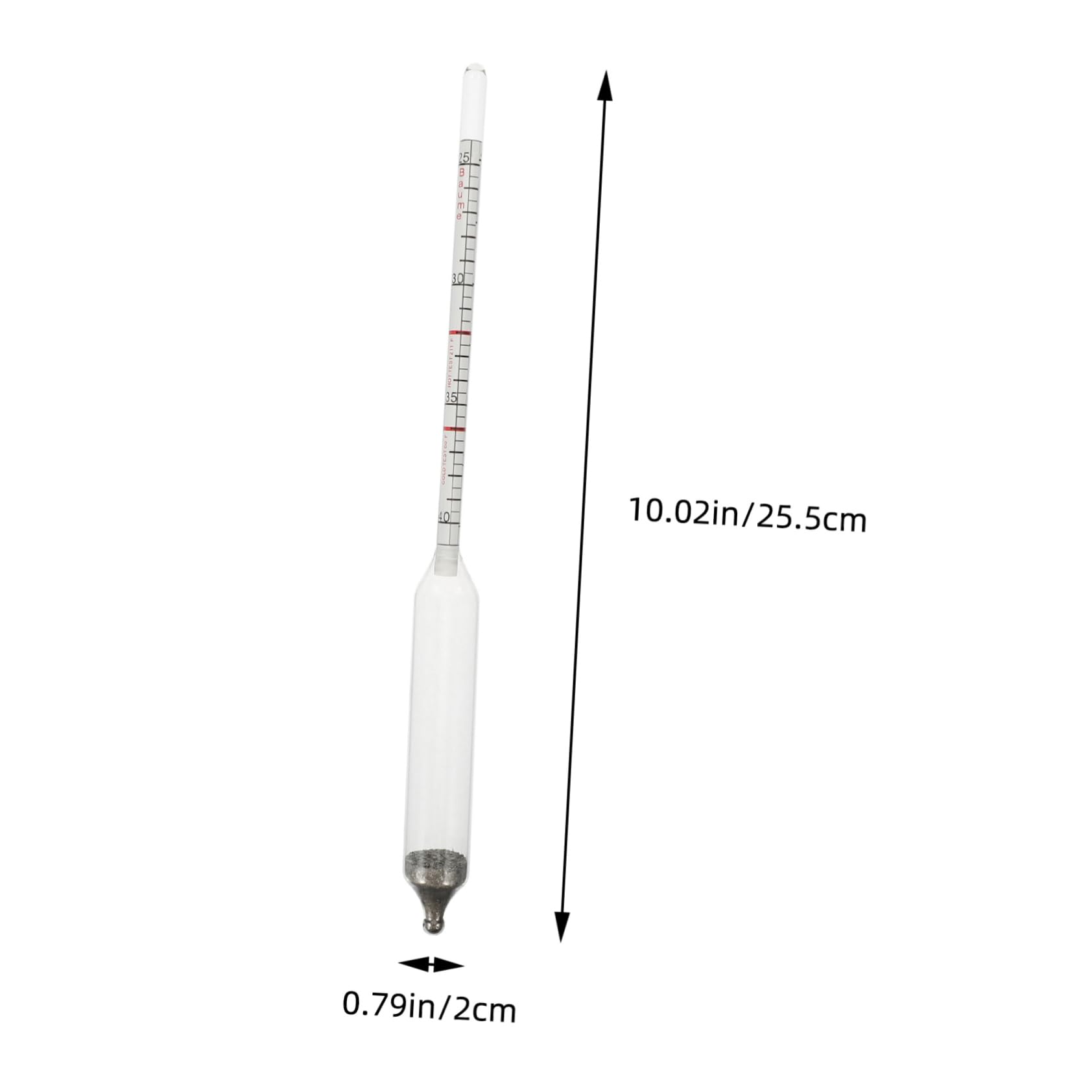OFFSCH Kitchen Maple Syrup Hydrometer Convenient Sugar Content Measure Tool for Indoor Outdoor Use User Friendly Hydrometer for Maple Syrup Density Testing