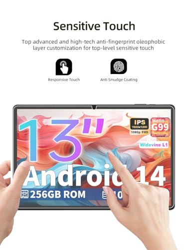 Protector de pantalla vidrio templado para TECLAST T65Max 13 pulgadas miniatura 5