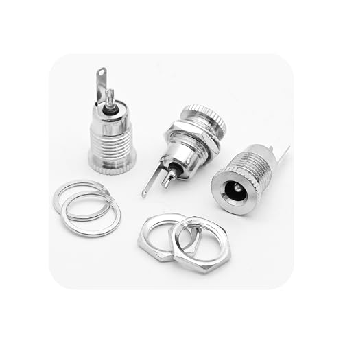 6 Conectores de Panel Pson DC-099 5.5mm x 2.5mm Hembra miniatura 3