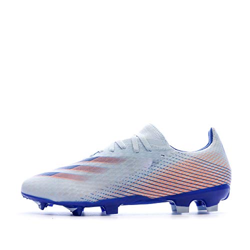adidas X Ghosted.3 FG Mens Football Boots Soccer Cleats, Sky Blue Royal Blue Eh3147, 4.5
