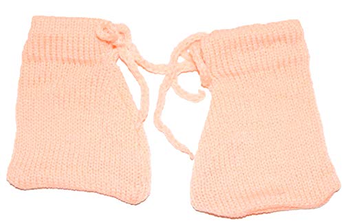 Image of Born Baby Woolen Sweater (3 Piece - 1 Sweater, 1 Cap, 1 Pair of Socks)| (Small 0-6 Months, Large 6-18 Months)
