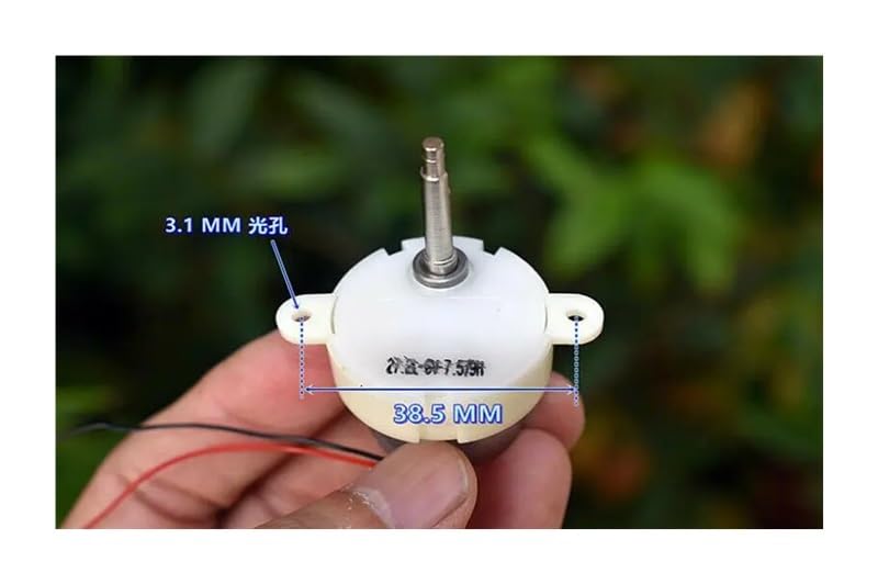 300 Gearbox Gear Reduction Electronic Starter DC 6V 9V 12V 18.5RPM Slow Speed Mute Engine Gearbox