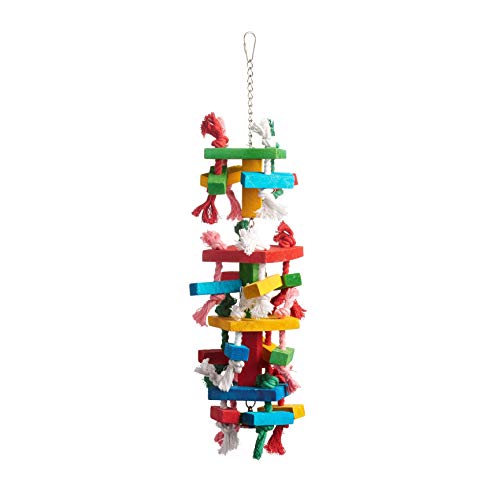 Prevue Pet Products Sound & Movement Bodacious Bites Tower Bird Toy 60960