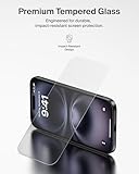 Belkin ScreenForce TemperedGlass iPhone Air Screen Protector, Scratch-Resistant Impact Protection, Easy Align Frame for Bubble Free Application Included, 9H Hardness Tested - 2-pack - Image 2