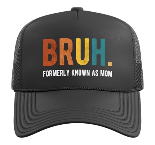 Gorra trucker retro divertida Bruh Formerly Known as Mom miniatura 2