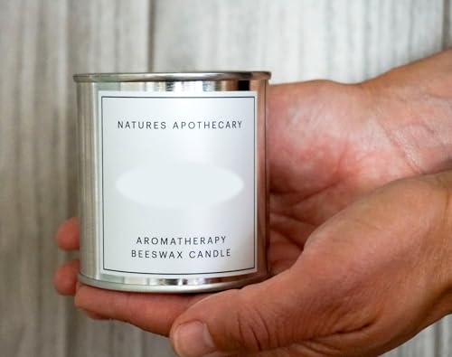 Inspire Aromatherapy Beeswax Candle - All-Natural, Cotton Braided Wick, Non-Toxic, Non-Polluting Made in USA