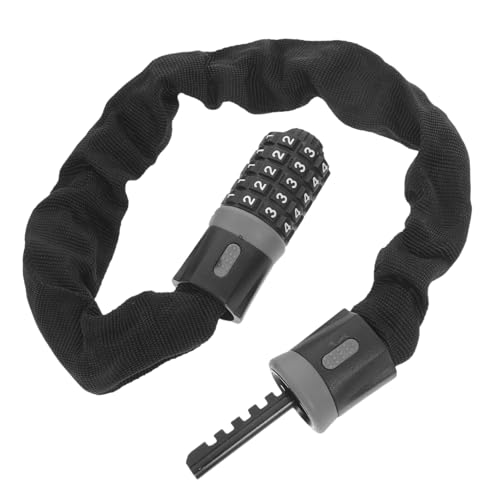 KICHOUSE Chain Bicycle Lock Theft Password Lock for Mountain Bikes Scooters and More Secure Your Bike with Keyless Convenience Durable Reliable Safety for All Biking Needs