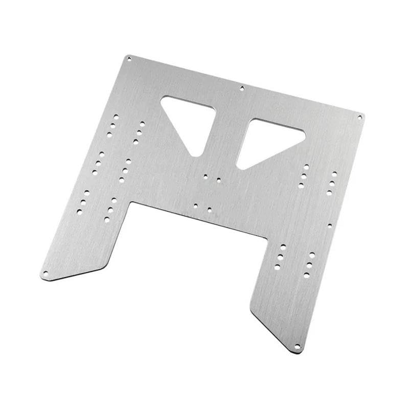 Piastra di aggiornamento Carrello Y for Stampante 3D Piastra in Lega di Alluminio anodizzato Carrello Y Spessore 3 mm