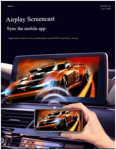 3-in-1 Wireless Car Play Adapter, 2026 Upgrade Plug & Play Car Play Wireless Android Auto Converter, Supports iPhone & Android, Airplay Mirroring, Smart Voice Control, USB Dongle