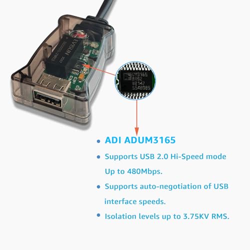 Image of DSD TECH SH-G01L USB Isolator Supports USB 2.0 480Mbps High Speed Isolation