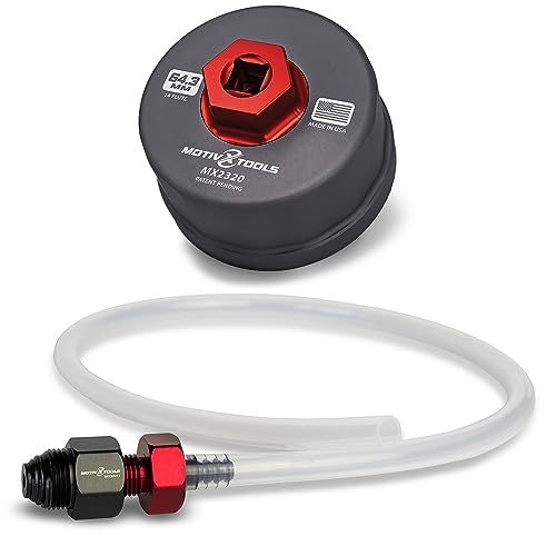 Motivx Tools Oil Filter Wrench and Drain Tool Set for Toyota &...