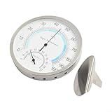Raumklimaüberwachung mit analogem Thermometer und Hygrometer Optimale Bedingungen zu Hause oder im Büro