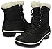 Crocs Women's All Cast II Snow Boots | Winter Boots, Black, 4 Women