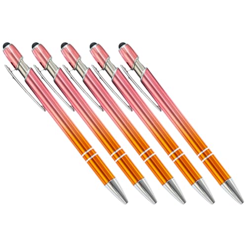 Stylo à bille en métal pour l'écriture sur cahier et navigation sur tablette