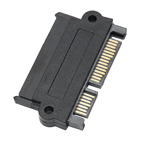 KIMISS Adaptador de Puerto SAS a Sata Adaptador de Disco Duro a Placa Base Adaptador de Carcasa de Plástico Puerto SAS a Sata Disco Duro a Placa Base Convertidor de 15 Pines Sff8482