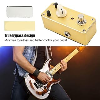 Effets monobloc, pédale d’effet de distorsion métallique portable à 3 boutons classique AMD‑3 gain élevé pour guitariste… - Les Beatles, Paul McCartney, John Lennon, RIngo Starr, George Harrison Effets monobloc, pédale d'effet de distorsion métallique portable à 3 boutons classique AMD‑3 gain élevé pour guitariste… – Image 7