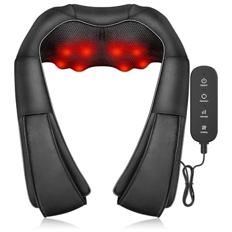iKristin Neck and Back Massager with Remote Cover