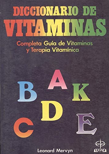 Portada de Diccionario de vitaminas