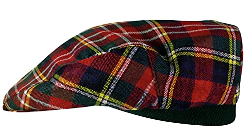 Casquette plate d'inspiration écossaise parfaite pour vos balades et sorties en plein air