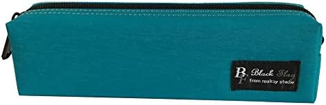 Unionway Multi Color Large Capacity Classic Rough Enough Small Tool Canvas Pencil Case Pouch Stationary Bag (Peacock Green)