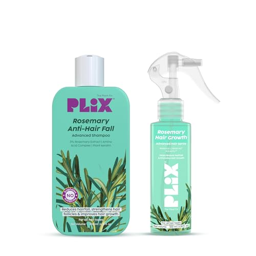 PLIX - THE PLANT FIX Rosemary Anti Hairfall Duo for Hair Growth |...