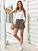 AUTOMET Womens Summer Shorts Casual Sweat Athletic Spring Outfits Beach Vacation Clothes Comfy Fall Fashion 2025 Coffee M