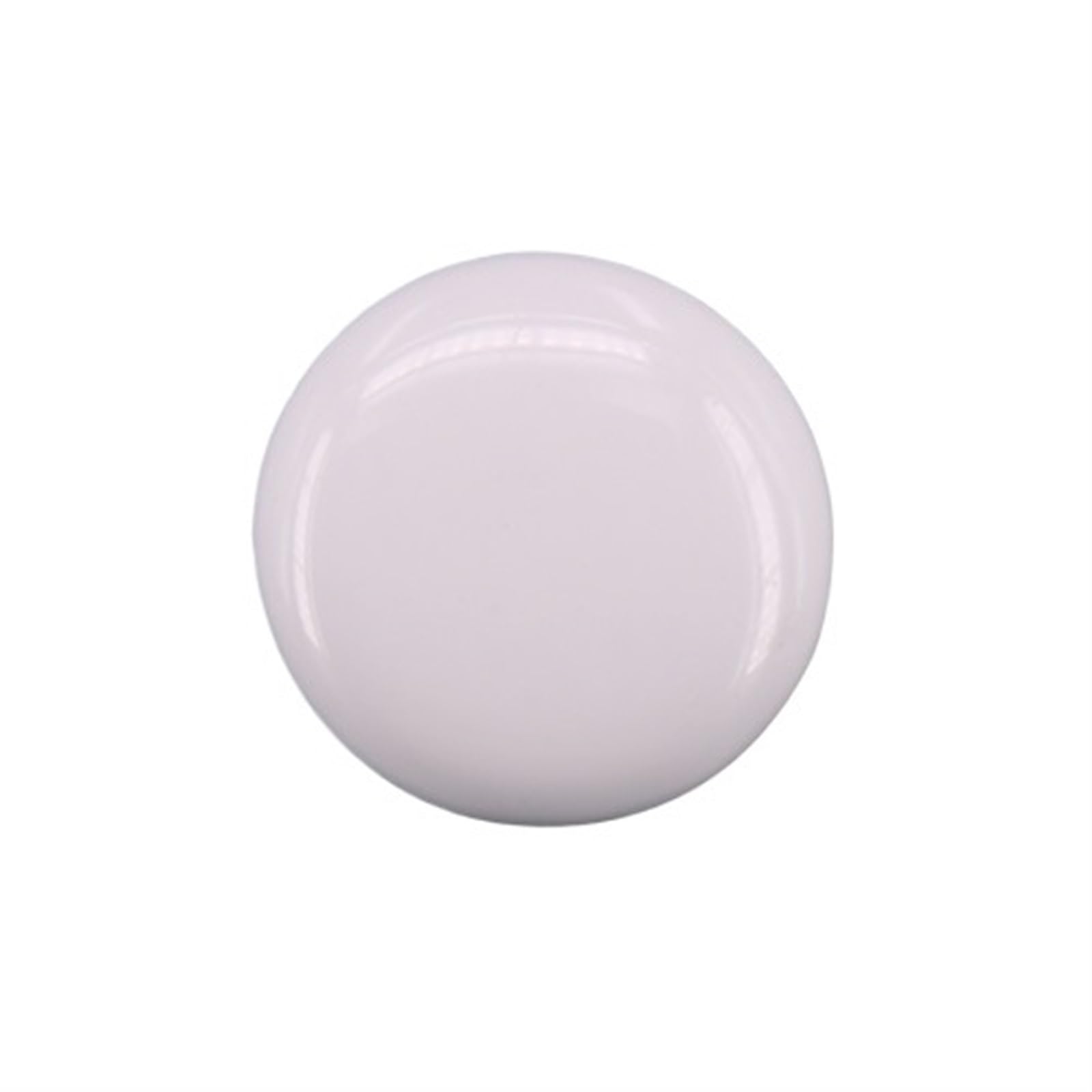 Bouton de meuble céramique blanc 38 mm pour remplacer une poignée de placard cassée