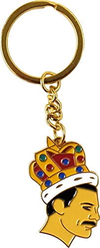 QUEEN クイーン フレディ・マーキュリー キーホルダー キーリング ロックバンド ボヘミアンラプソディー [並行輸入品]