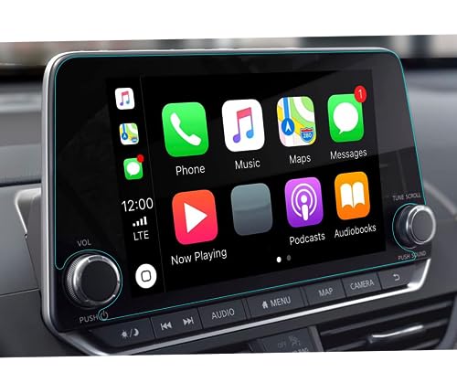 Écran central LCD pour Nissan Rogue 2019-2021 film protection navigation GPS verre trempé 8"