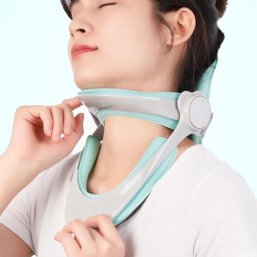 Corrector de postura para evitar que la cabeza se incline con soporte de cuello ajustable 4