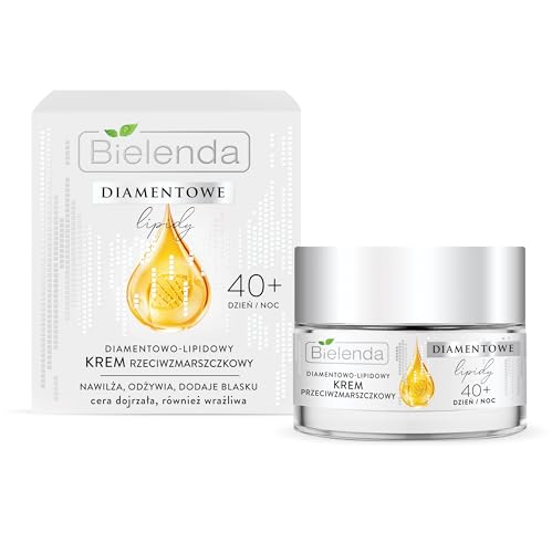 Bielenda Diamond Lipids Crema antiarrugas 40+ día/noche, 50 ml