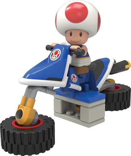 K'Nex 38719 Mario Kart Toad Bike Building Set