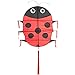 Produktbild HQ Windspiration Invento 106902 - Flapping Lillie Ladybug Kinderdrachen Einleiner, Ab 5 Jahren, 66 x 70 cm und 1 m Drachenschwanz Ripstop-Nylon 2-4.5 Beaufort